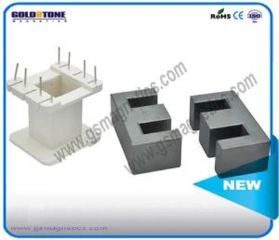 EE55B ferrites magok mágneses magja magas frekvenciájú transzformátorokhoz